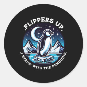 Adesivo Engraçados, Eu Pego Pinguins.