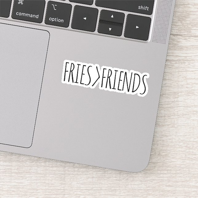 ADESIVO ENGRAÇADOS SOBRE AMIGOS (Detalhe)