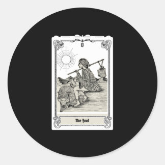 Adesivo Engrenando Tarot - O Tolo O