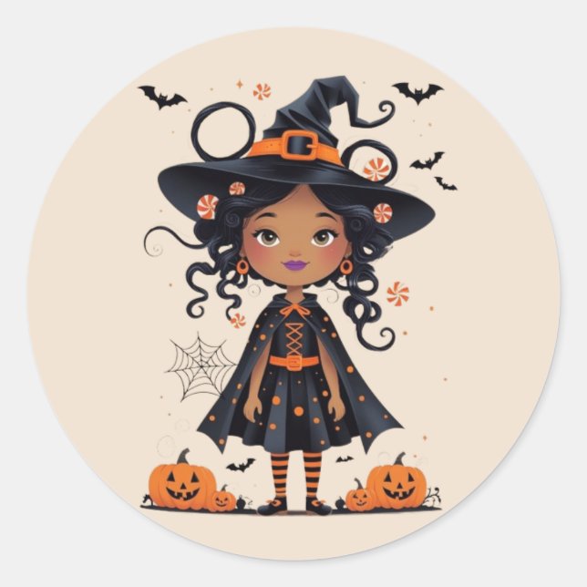 Adesivo Enlouquece este Halloween (Frente)