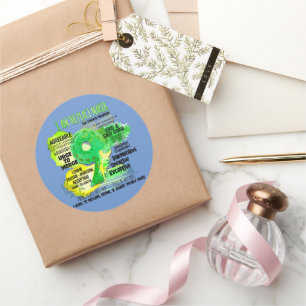 Adesivo Enneagram Tipo 9 - Sou O Criador Da Paz