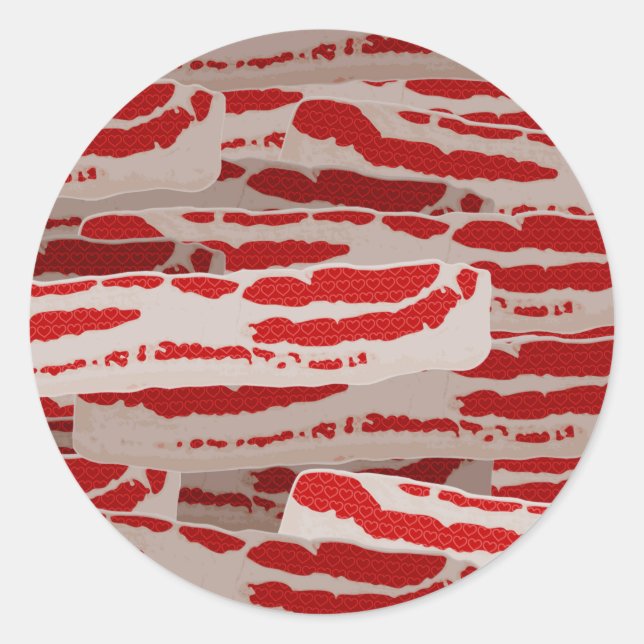 Adesivo Enrole Em Bacon! (Frente)