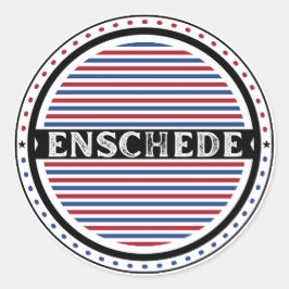 Adesivo Enschede City Pride Emblem – Dutch Identity