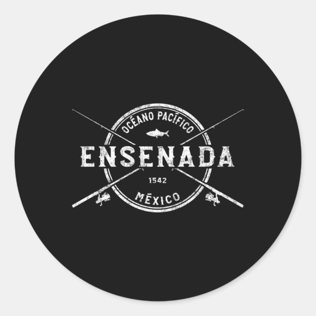 Adesivo Ensenada Cruzada De Pesca (Frente)