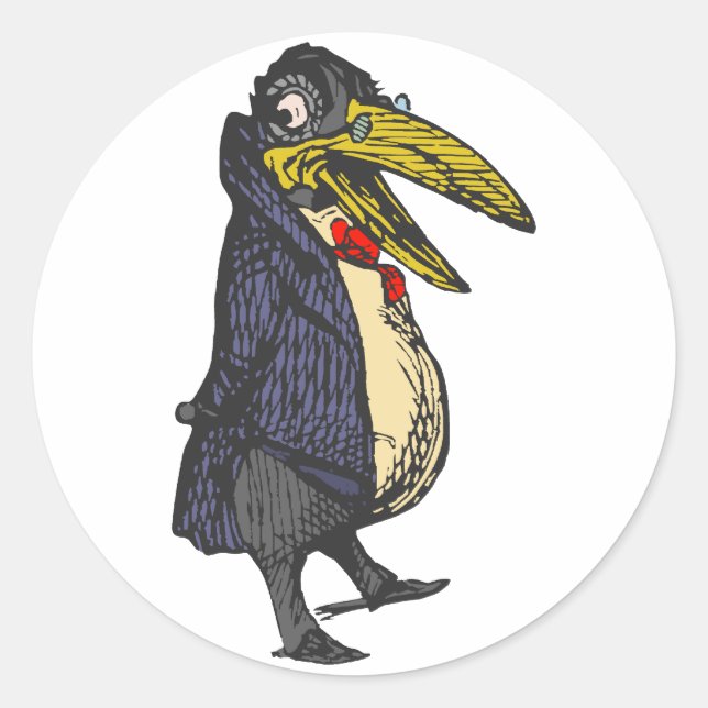 Adesivo ensina rabe academic raven (Frente)