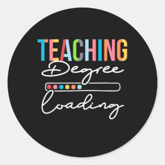 Adesivo Ensino Carregando Futuro Professor Para Ser