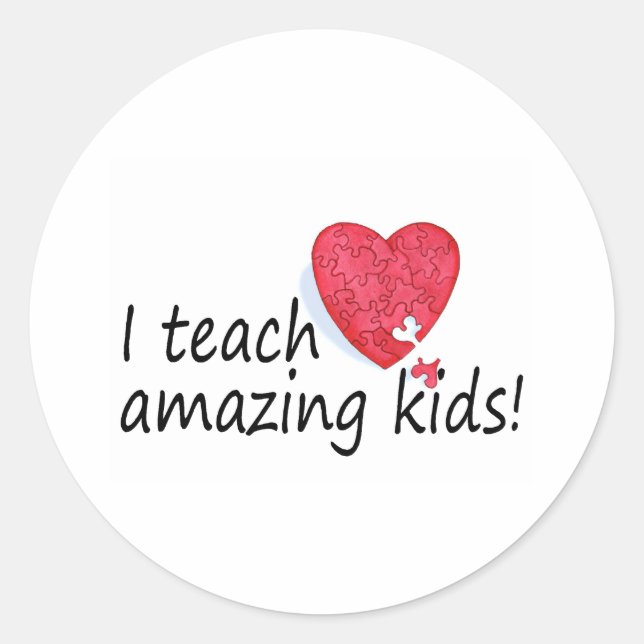 Adesivo Ensino Crianças Incríveis (Frente)