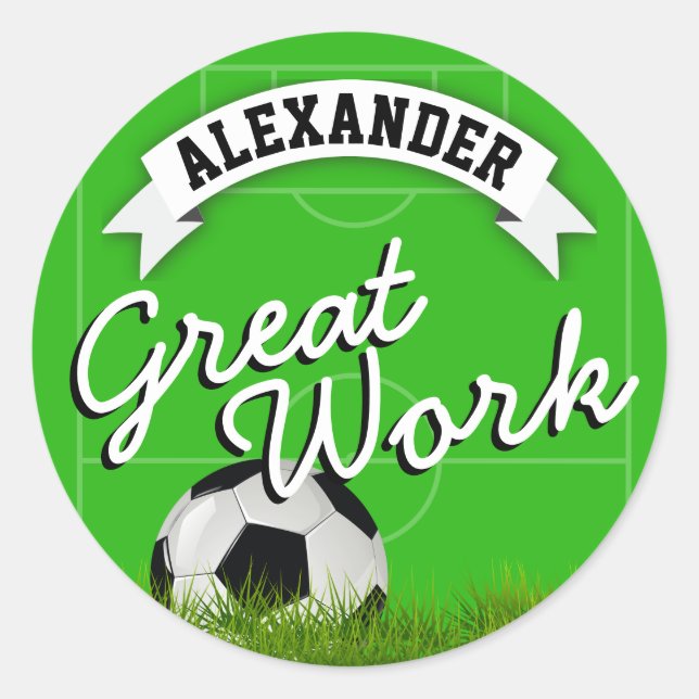 Adesivo Ensino Doméstico do Futebol (Frente)