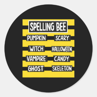 Adesivo Ensino Engraçado De Halloween Para Professores Que