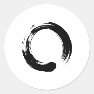 Adesivo Enso, Zen, Círculo, Símbolo, Budismo, Buda, Medita