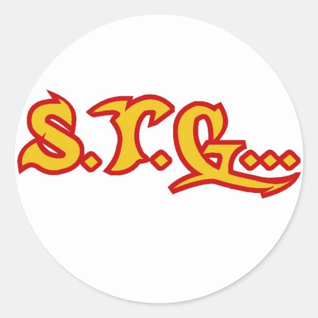 Adesivo Então Eles Vão... Vinhetas BRANCAS ROCK (Frente)