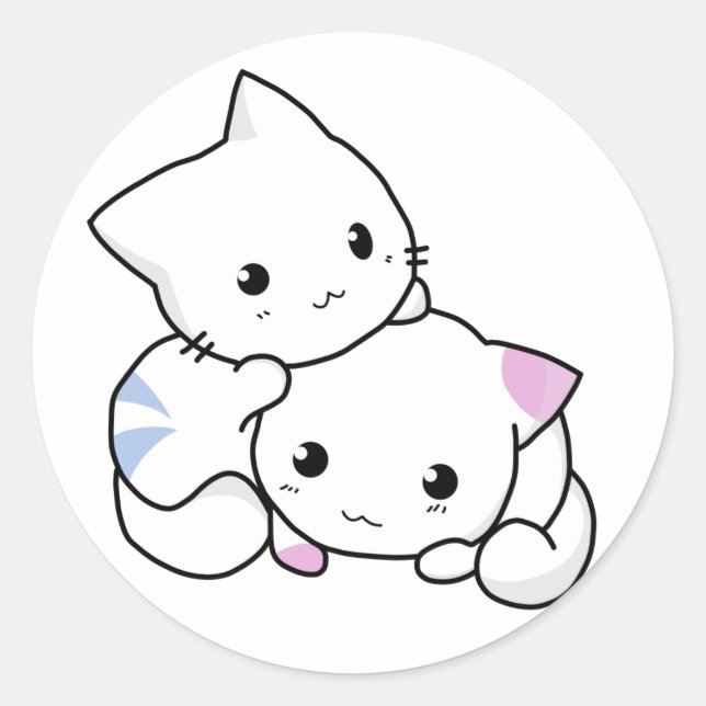 Adesivo Então Kawaii (Frente)