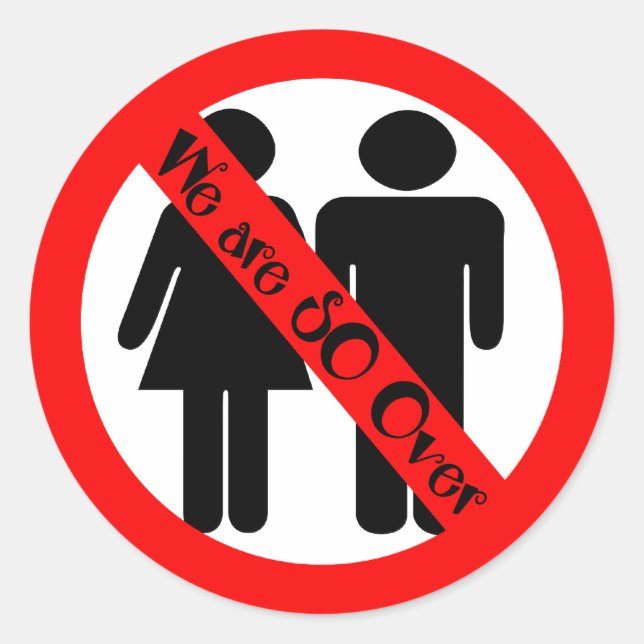 Adesivo Então, sobre o rompimento (Frente)