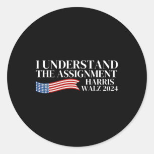 Adesivo Entendo O Ignment Kamala Harris Tim Wheimer