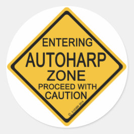 Adesivo Entrando na Zona Autoharp