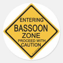 Adesivo Entrando na Zona de Bassoon