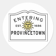 Entrando no Provincetown Summer Sun Sign Classic