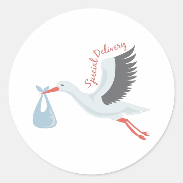 Adesivo Entrega especial (Frente)