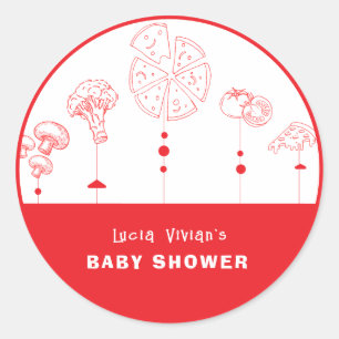 Adesivo Entrega especial de pizza