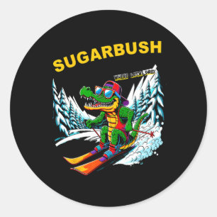 Adesivo Entusiasta de Desportistas de Inverno do Gator Sug