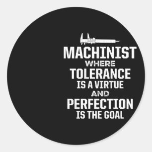 Adesivo Entusiasta de Ferramentas de Operador de Máquina M