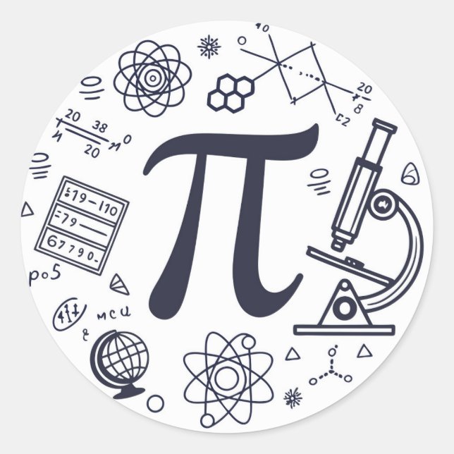 Adesivo Entusiasta Pi (Frente)