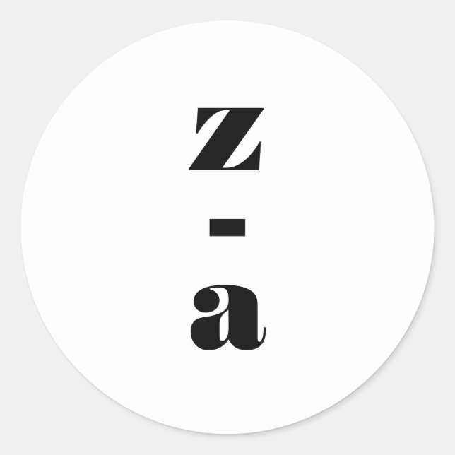 Adesivo Envelope de Casamento Branco Negro de Monograma Ne (Frente)