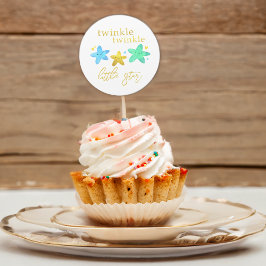 Adesivo Envelope de Chá de fraldas de Estrelas Pequenas Tr