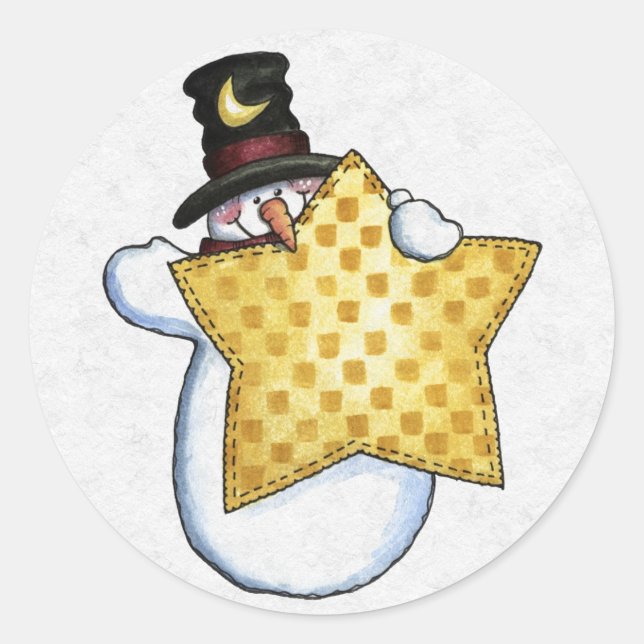 Adesivo Envelope de Natal (Frente)