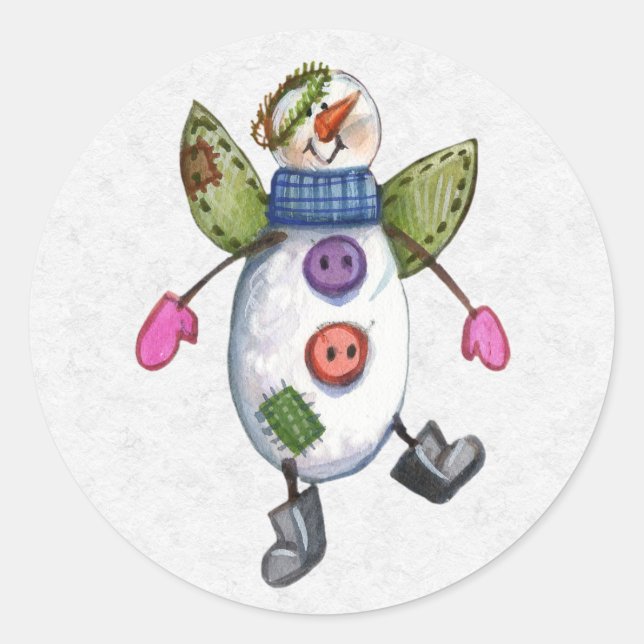 Adesivo Envelope de Natal (Frente)