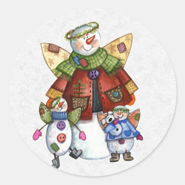 Adesivo Envelope de Natal (Frente)