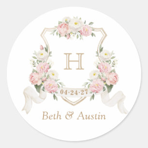 Adesivo Envelope de repouso por Rosas de Blush Floral