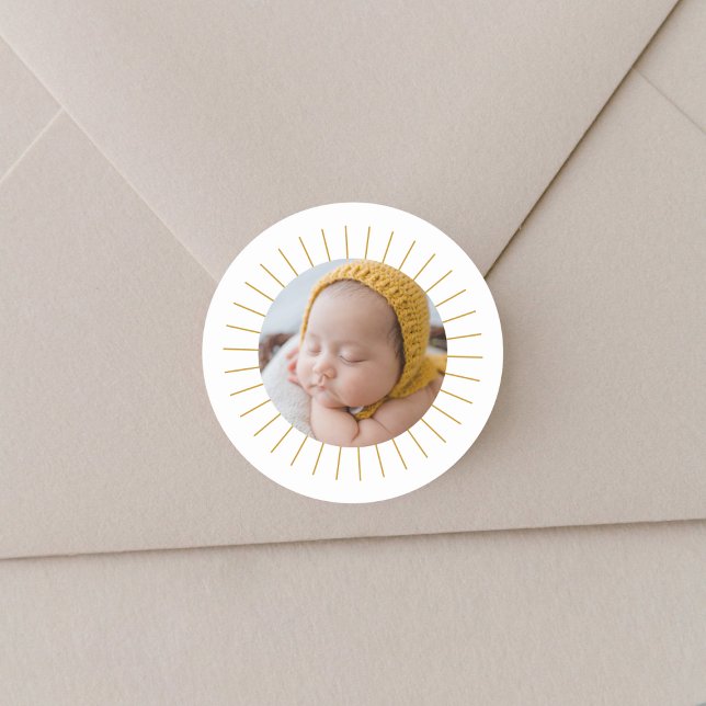 Adesivo Envelope Fotográfico Sunshine Baby Stickers (Criador carregado)