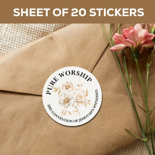 Adesivo Envelope JW da Convenção sobre o Culto Puro de 202