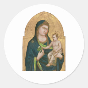 ADESIVO ENVELOPE SEAL : MADONNA & CRIANÇA : GIOTTO : 1337