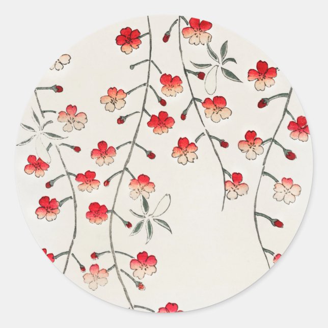 ADESIVO ENVELOPE SEAL STICKER : JAPONÊS WOODBLOCK :SEITEI (Frente)