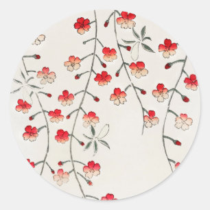 ADESIVO ENVELOPE SEAL STICKER : JAPONÊS WOODBLOCK :SEITEI