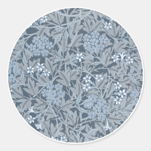 ADESIVO ENVELOPE SEAL : WILLIAM MORRIS : JASMINE (Frente)