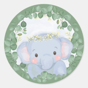 ADESIVO ENVELOPE'SEAL'STICKER : BABY ELEPHANT