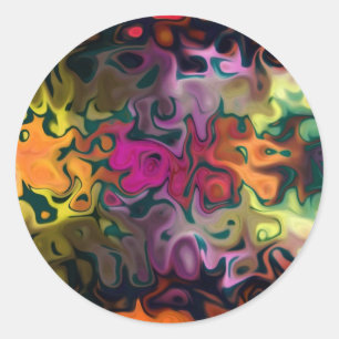 Adesivo Enviando Abstrato de Sorte