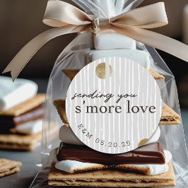 Adesivo Enviando Mais Amor Favor de Casamento Smores