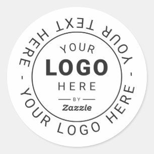 Adesivo Envie o logotipo e a redação da sua empresa