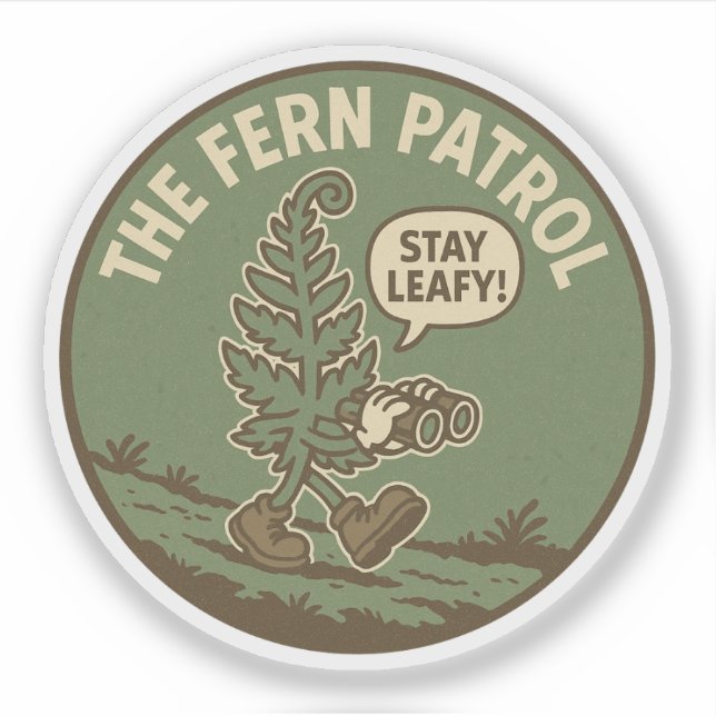 Adesivo Environmentalist Plant Lover Binoculars (Frente)