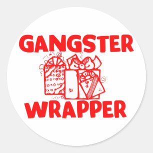 Adesivo Envoltório do gângster