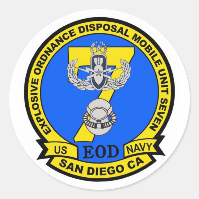 Adesivo EODMU7 versão 3 (Frente)