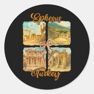 Adesivo Epheso Turquia Viagem Viagem Coquete Epheso Souven