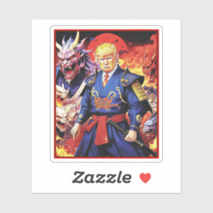 Adesivo Epic Trump Samurai Anime