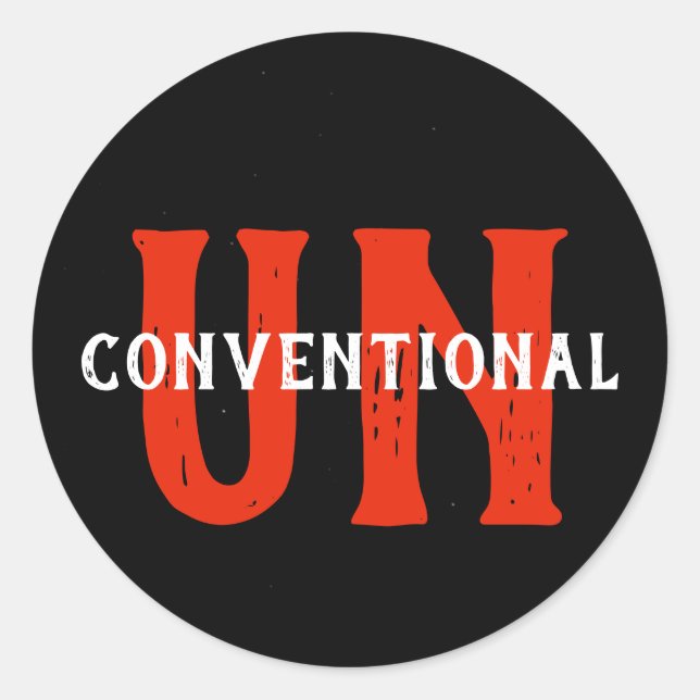 Adesivo Epic UNconvencional Sticker (Frente)