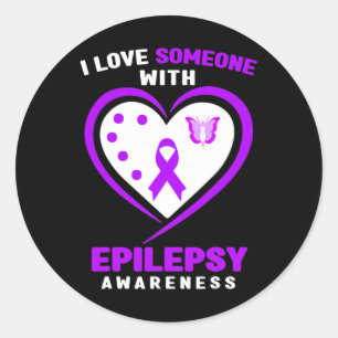 Adesivo Epilepsia - Adoro Alguém Com Sensibilização Epilep