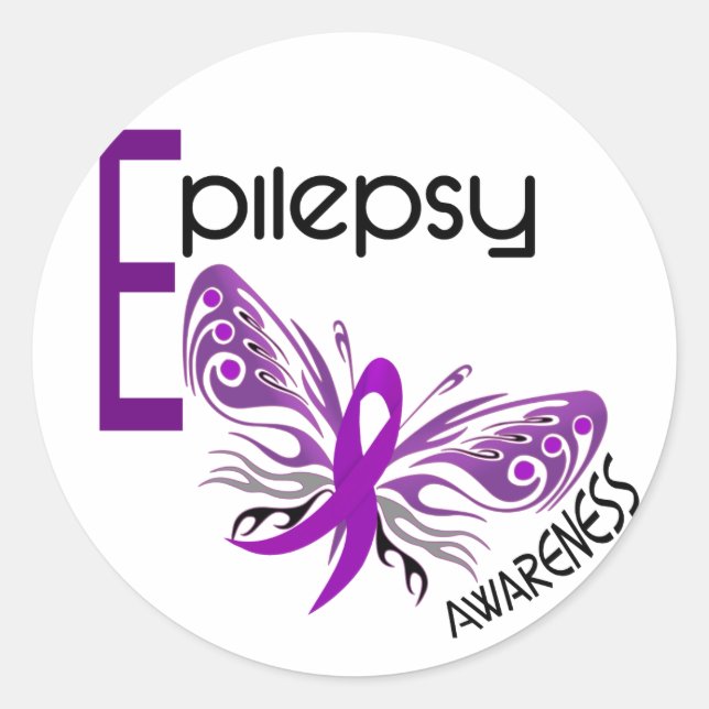 Adesivo Epilepsia BUTTERFLY 3 (Frente)